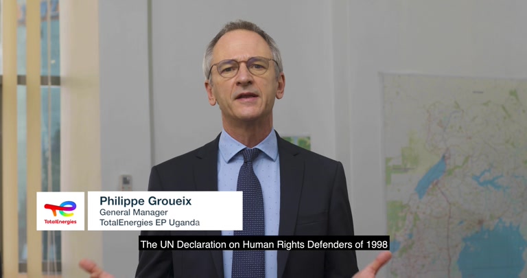 Statement on Human Rights by TEPU GM Philippe Groueix